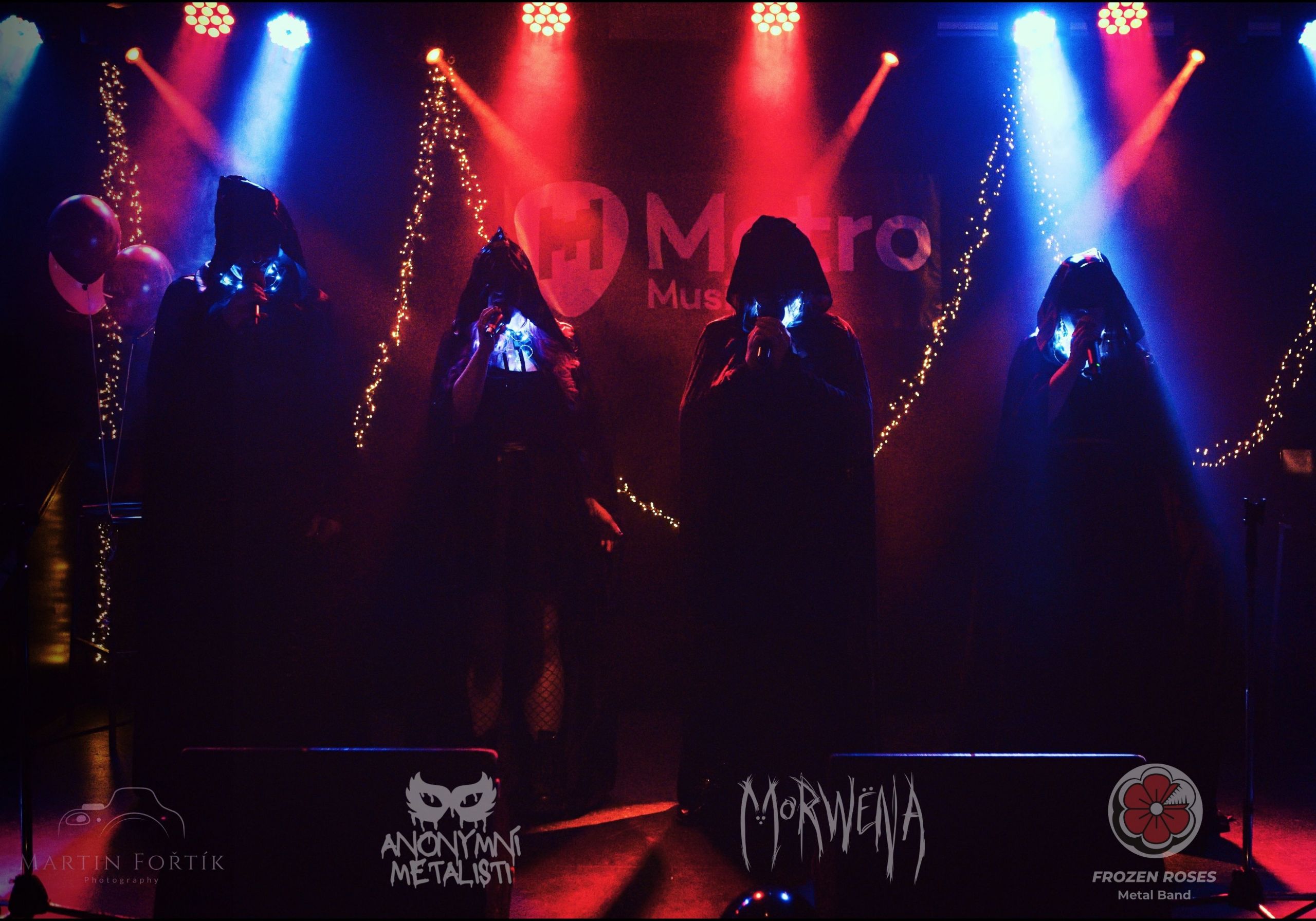 HALLOWEEN METAL-ROCK PARTY – Anonymní Metalisti, Morwëna, Frozen Roses